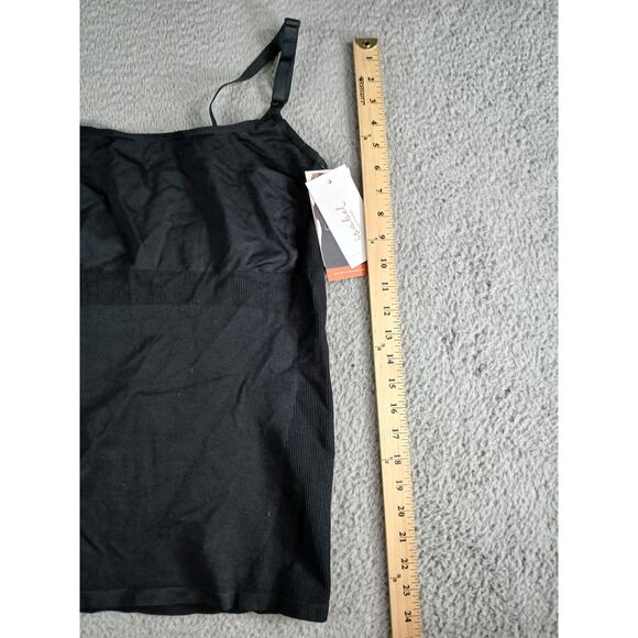 Isabel Maternity Postpartum Shaping Cami Womens XL Black Nursing Tank NWT - Picture 4 of 9